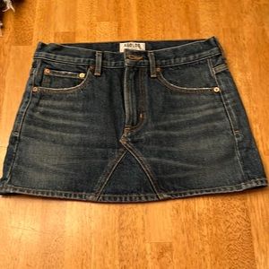 NWOT AGOLDE jean skirt 25